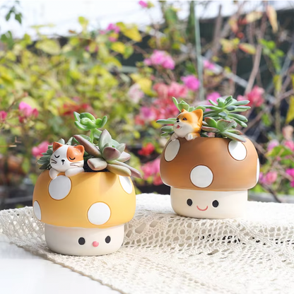 Mushroom Mini Pot